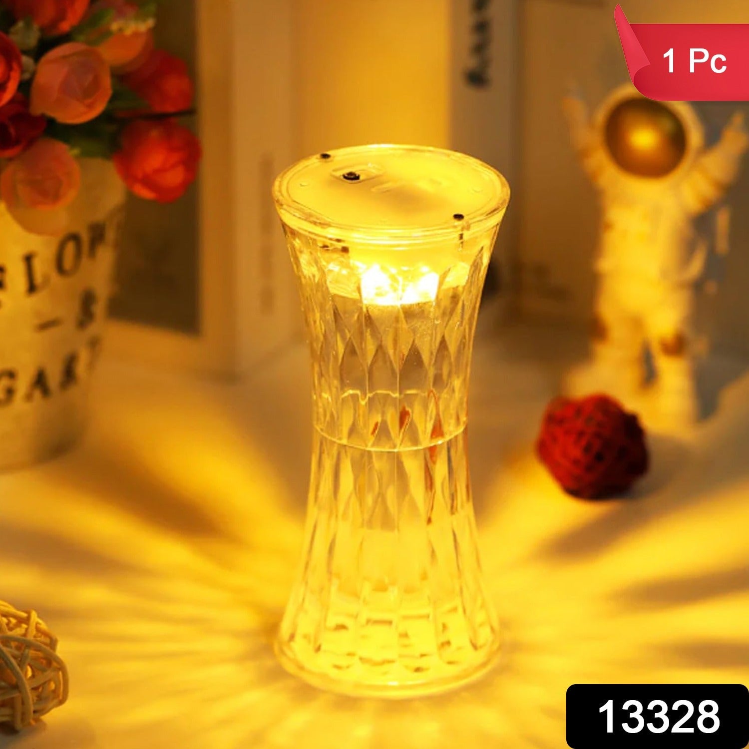 Crystal Night Light Lamp – Soft Lighting & Eye Protection | Indo Glow Secondary image