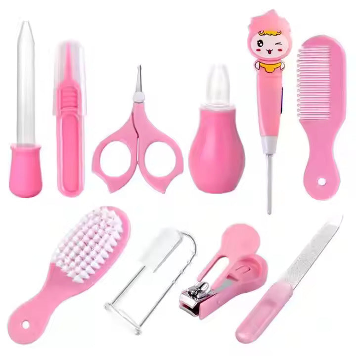 10pcs Set Mini Baby Nail Scissors Safety Manicure Pedicure Set Newborn Nail Cutter Secondary image