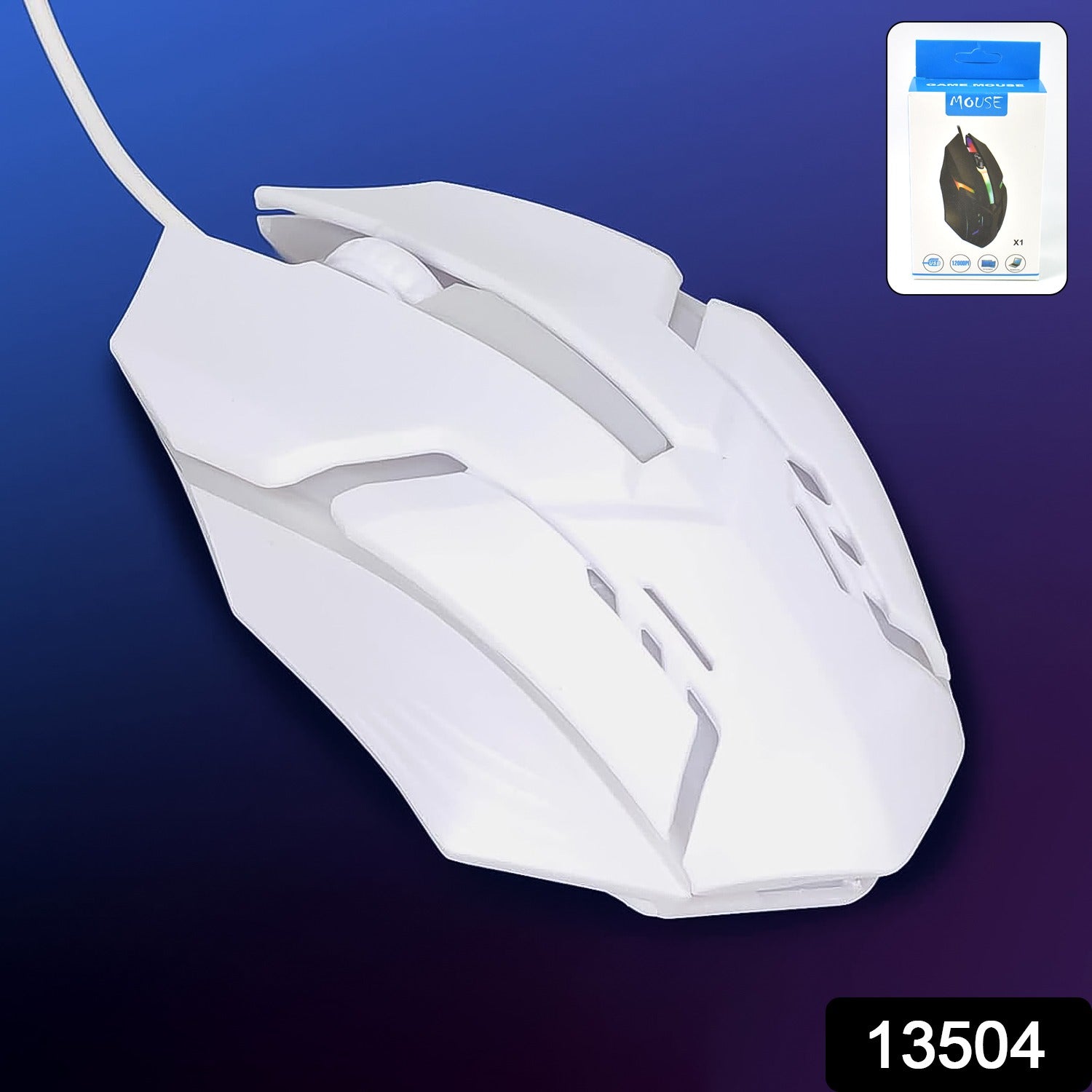 Wired Gaming Mouse – Ergonomic RGB Lighting for Gamers | Indo Glow Secondary image