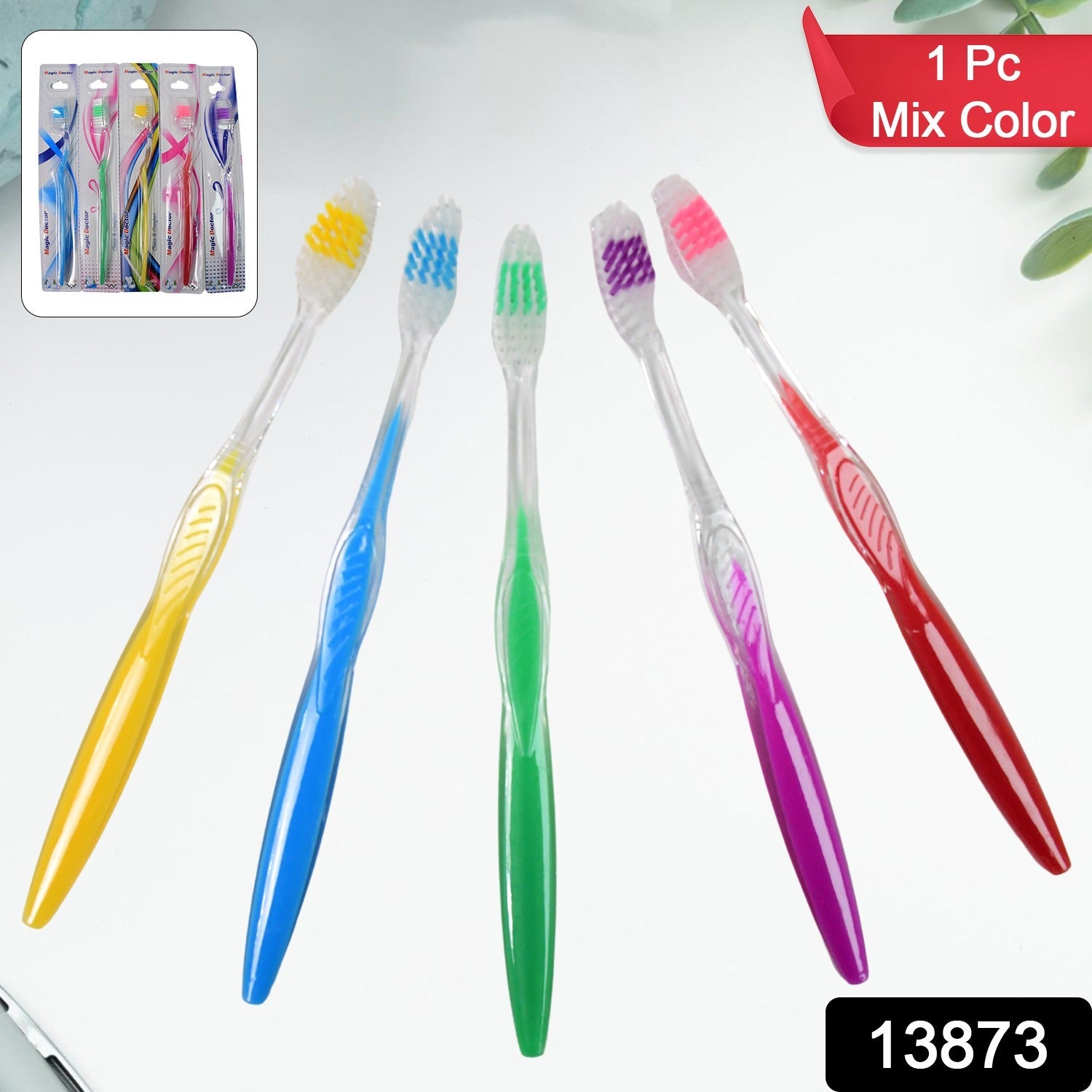 Plastic Toothbrush – Soft Bristles for All Ages | MintGuard Secondary image