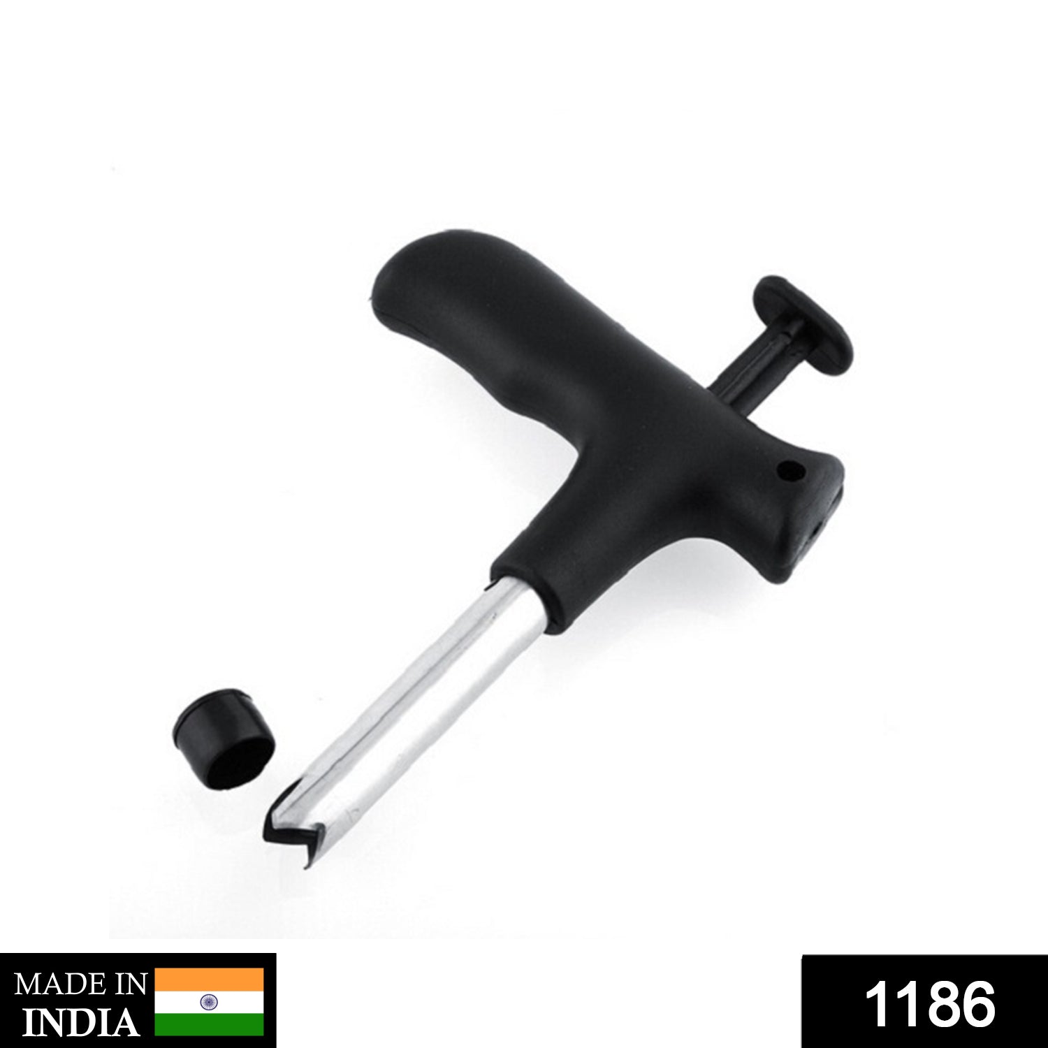 Coconut Opener Tool – Stainless Steel & Easy Grip | Quickslice Secondary image