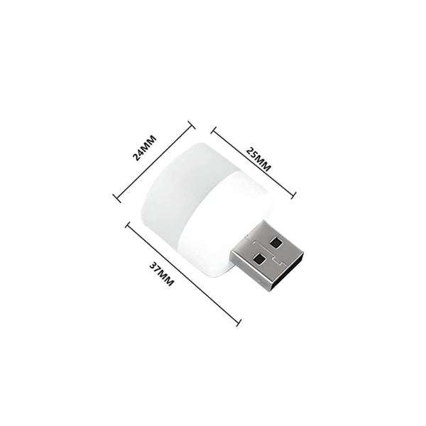 Multiple angles showing the mini LED light's simple design and ease of use.