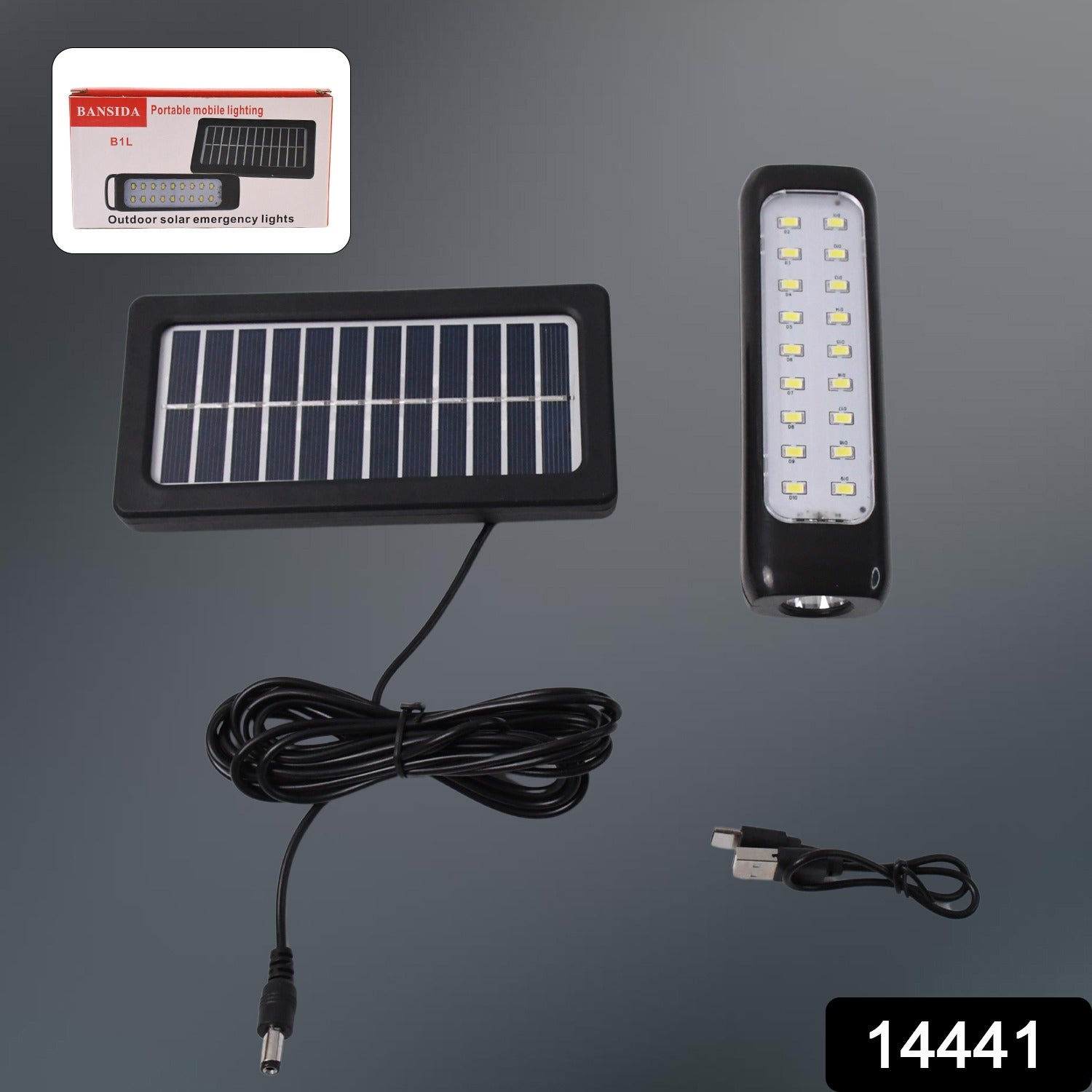 Outdoor Solar Light – 3 Modes, Waterproof LED Hanging Lamp Secondary image