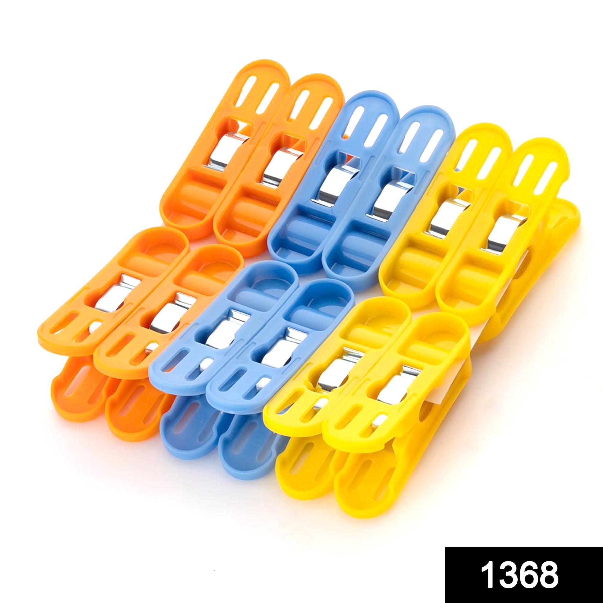 Cloth Drying Clips – Non-Slip Plastic (Pack of 12) | BathNova Secondary image