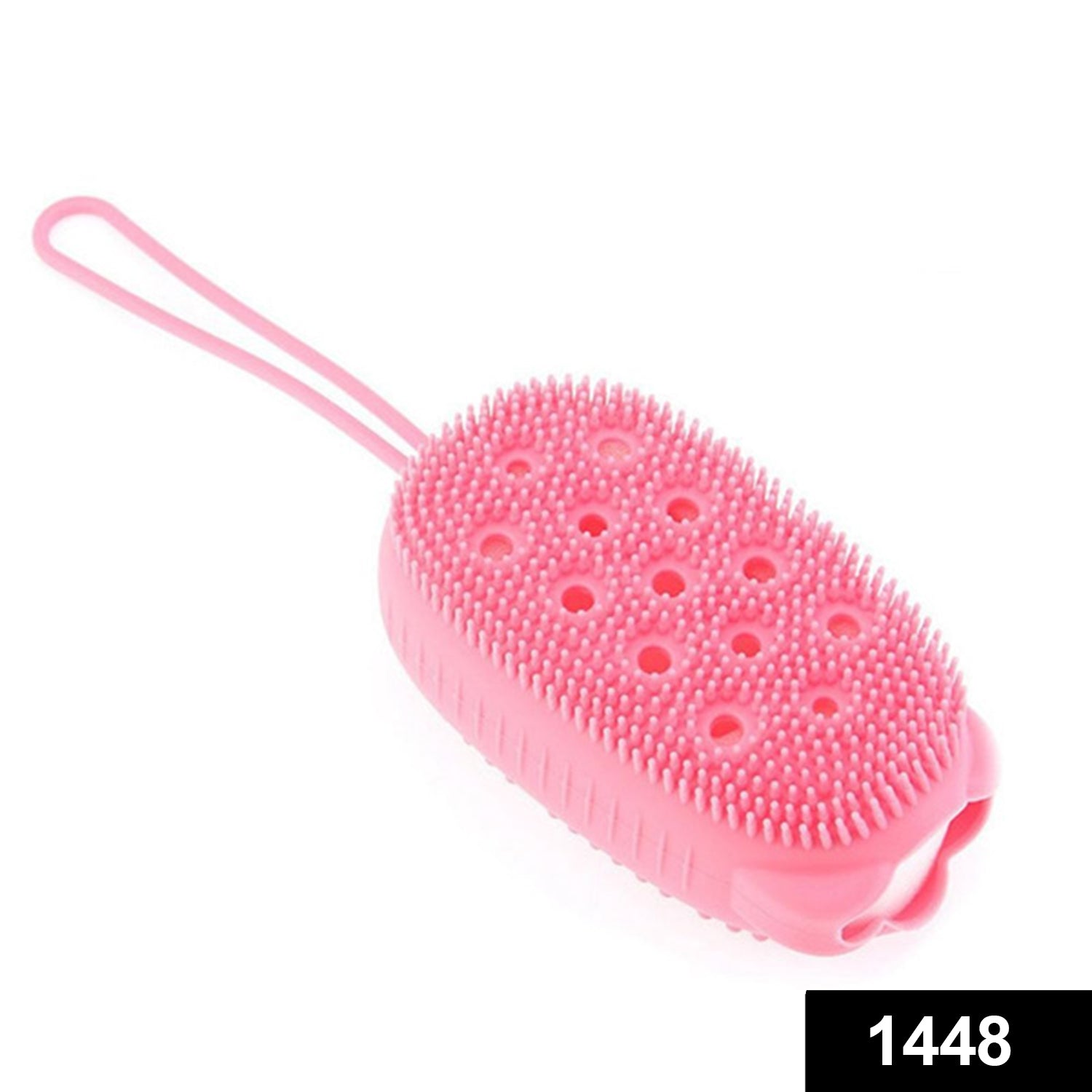 Silicone Body Scrubber – Super Soft Exfoliating Brush | Mini Bubbles Secondary image