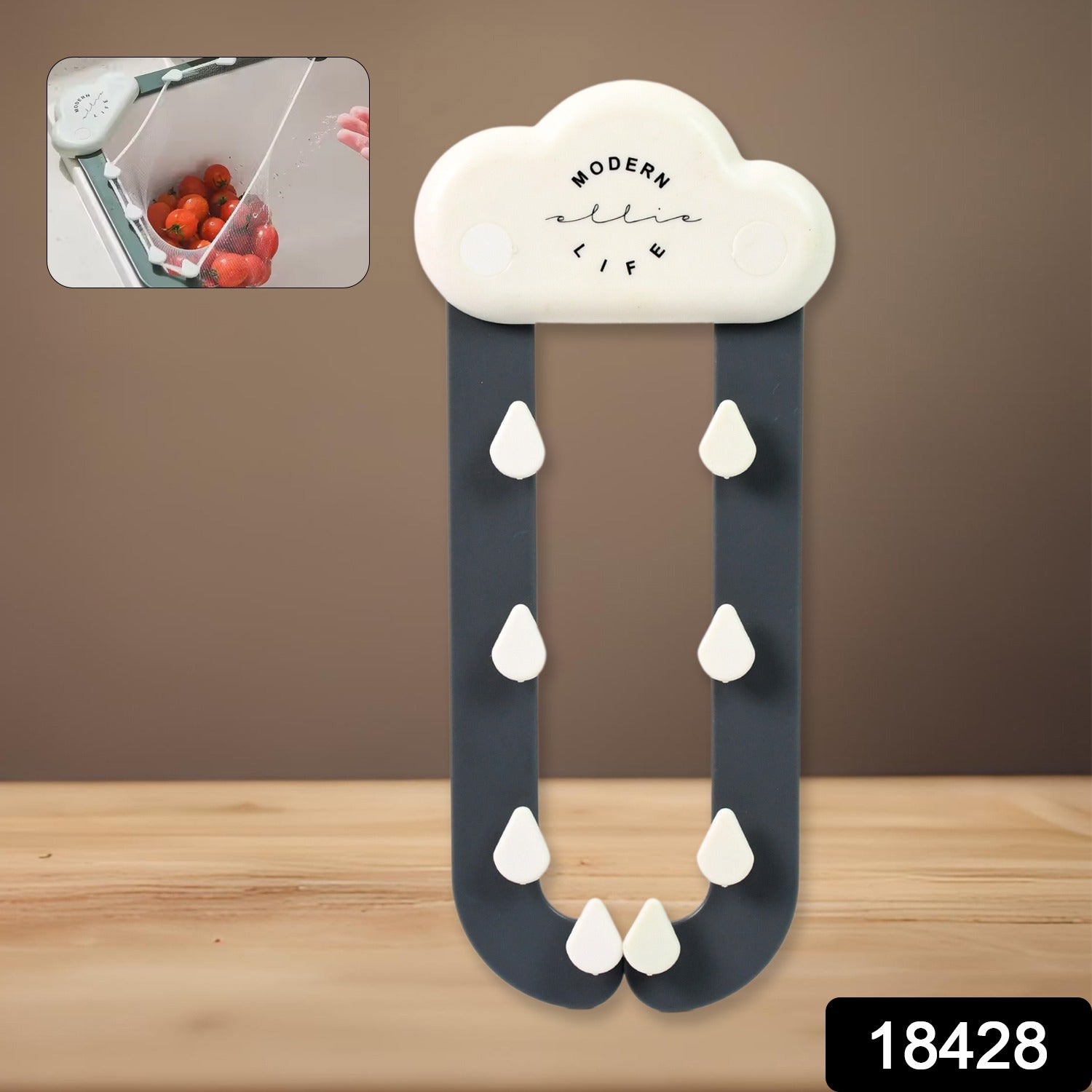 Kitchen Sink Strainer – Triangle Design, Durable ABS | ShineCrest Secondary image