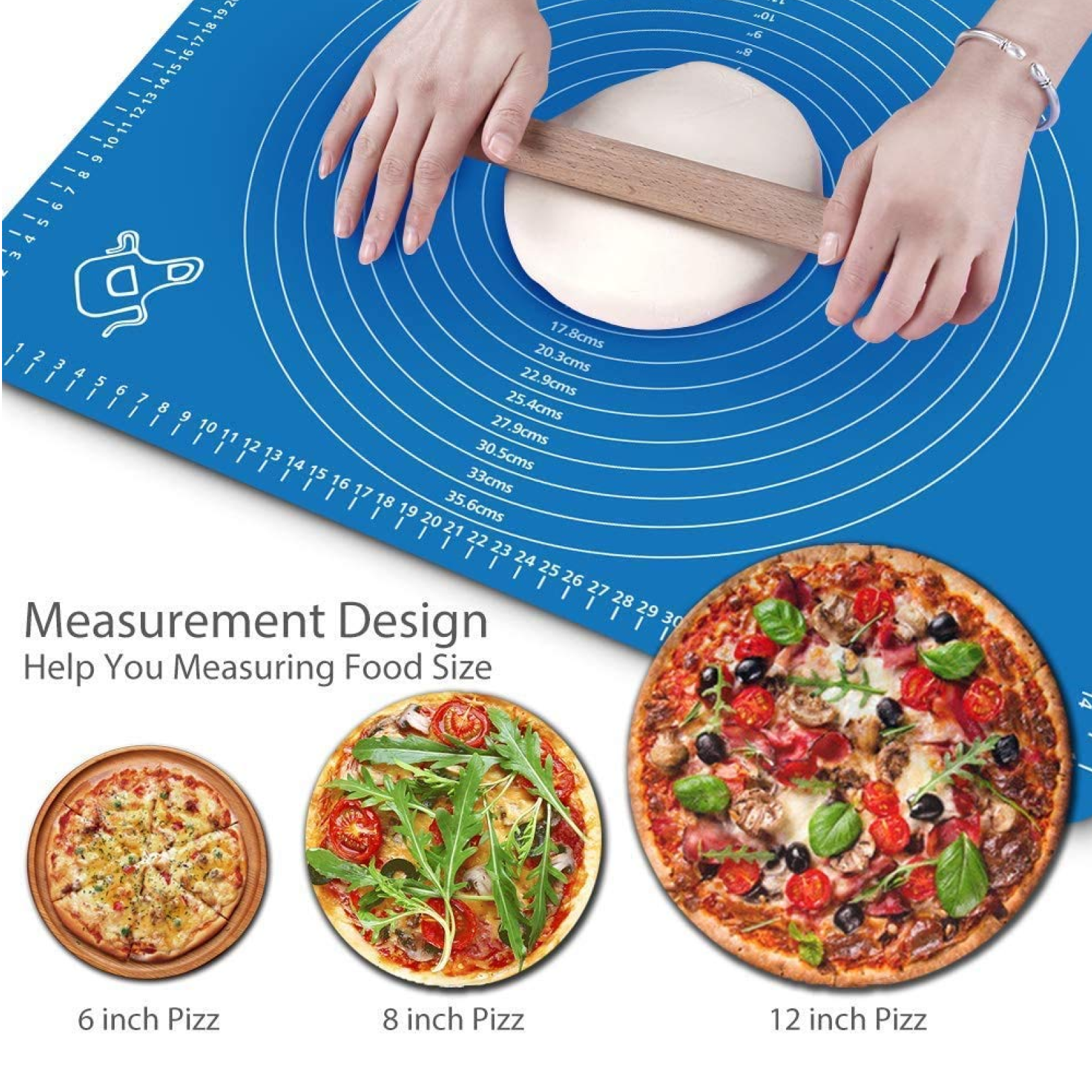 Silicone Baking Mat – Non-Stick Dough & Fondant Rolling | Dish Verse Secondary image
