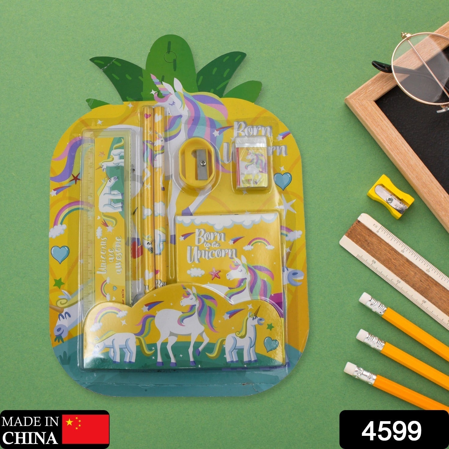 School Stationery Set – 6 Pc Kit for Kids & Office | VoltDesk Secondary image