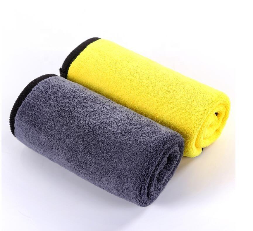 100% Microfiber cleaning cloth detailing polish Towel Car Wash microfibra toalla microfiber towel Secondary image