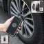 Wireless rechargeable tyre air pump with digital display for cars and bicycles
