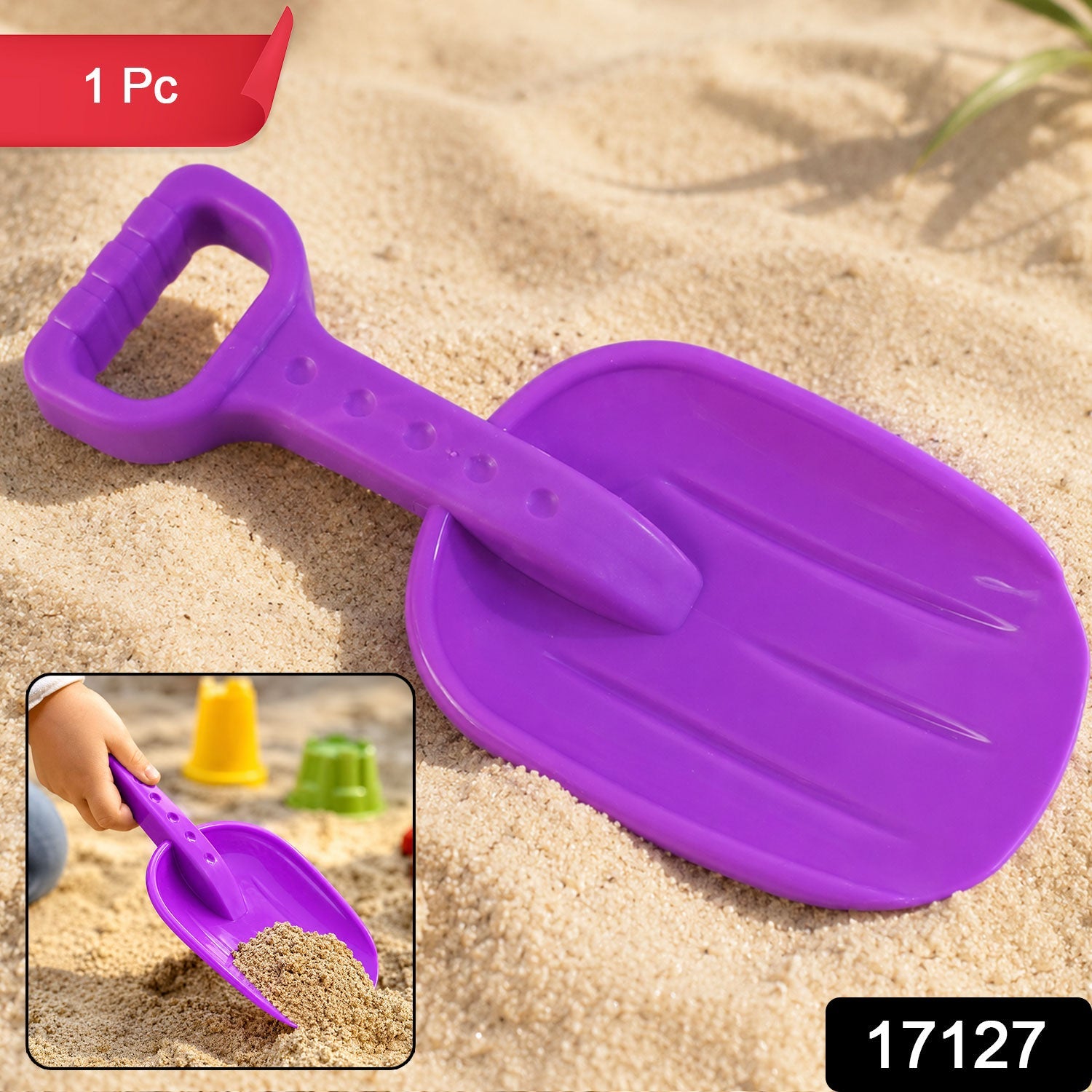 Kids Beach Sand Shovel – Bright, Safe & Durable for Outdoor Play Secondary image