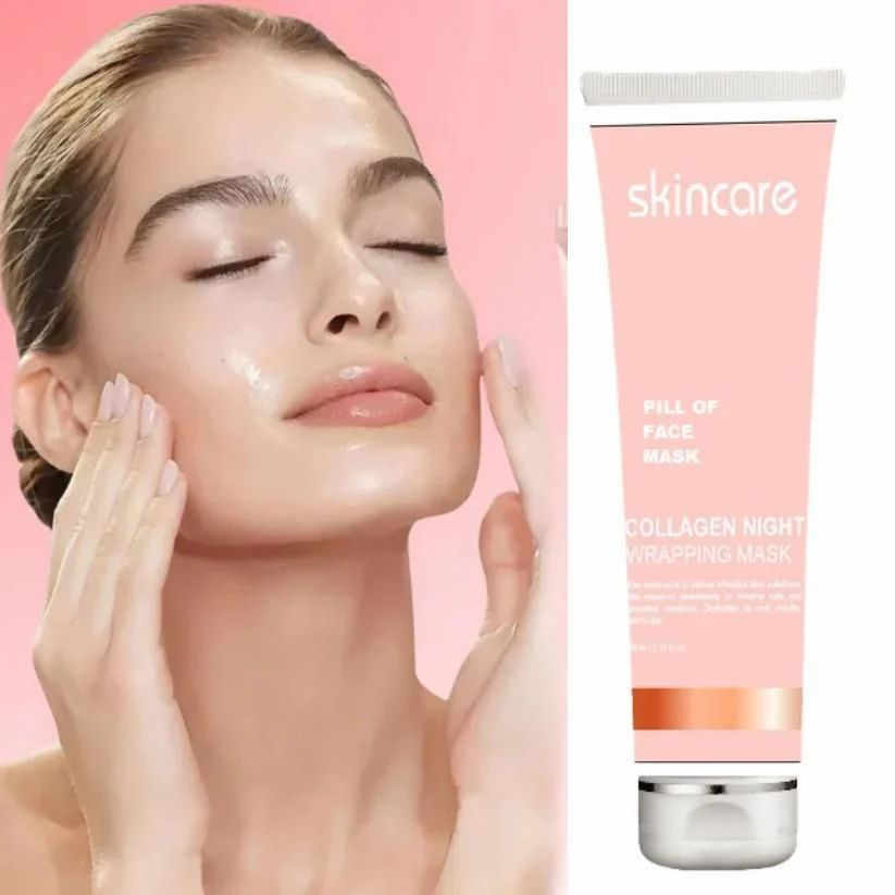 Korean Collagen Night Wrapping Peel Off Mask (Pack of 1) Main image