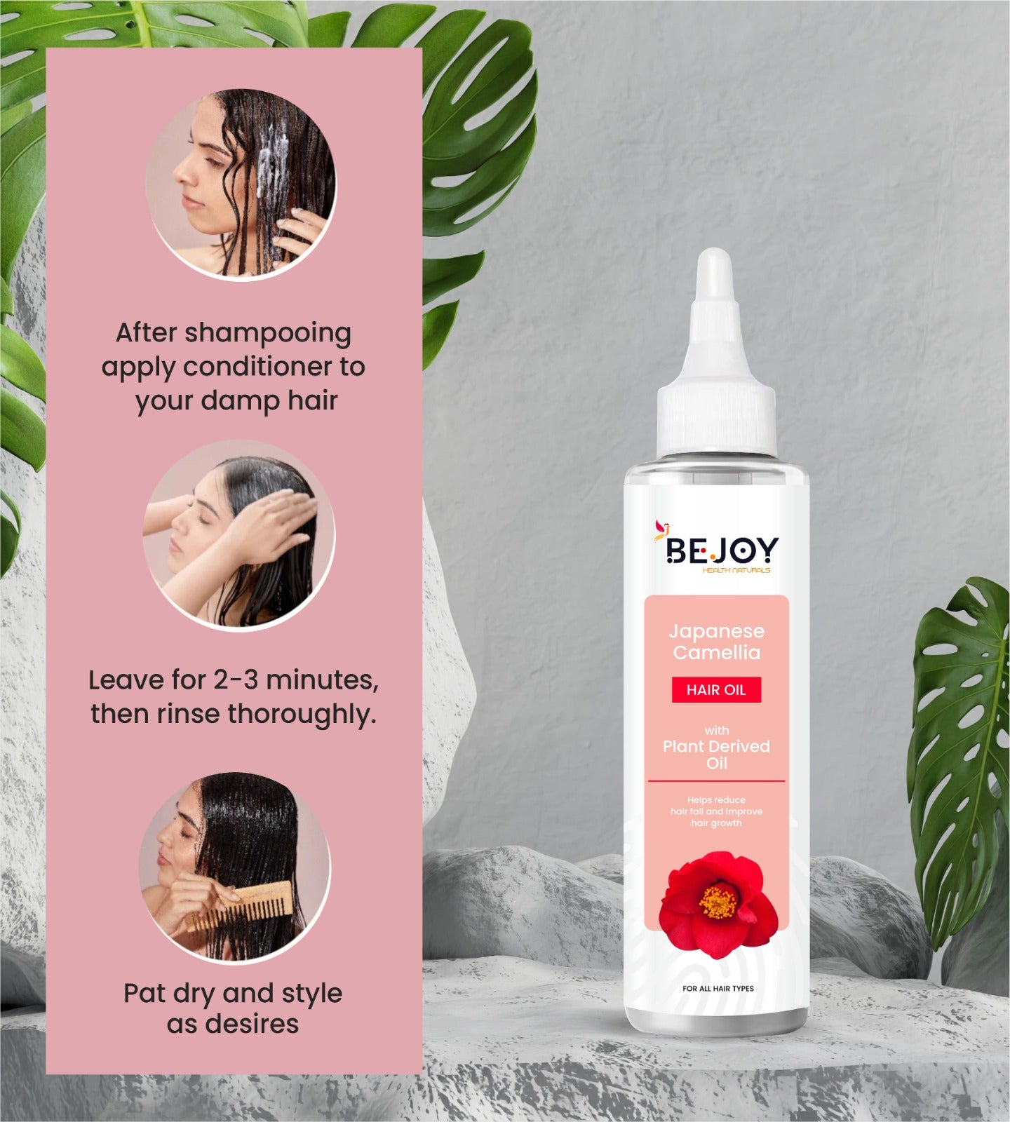 Bejoy Japanese Camellia Hair Oil Secondary image