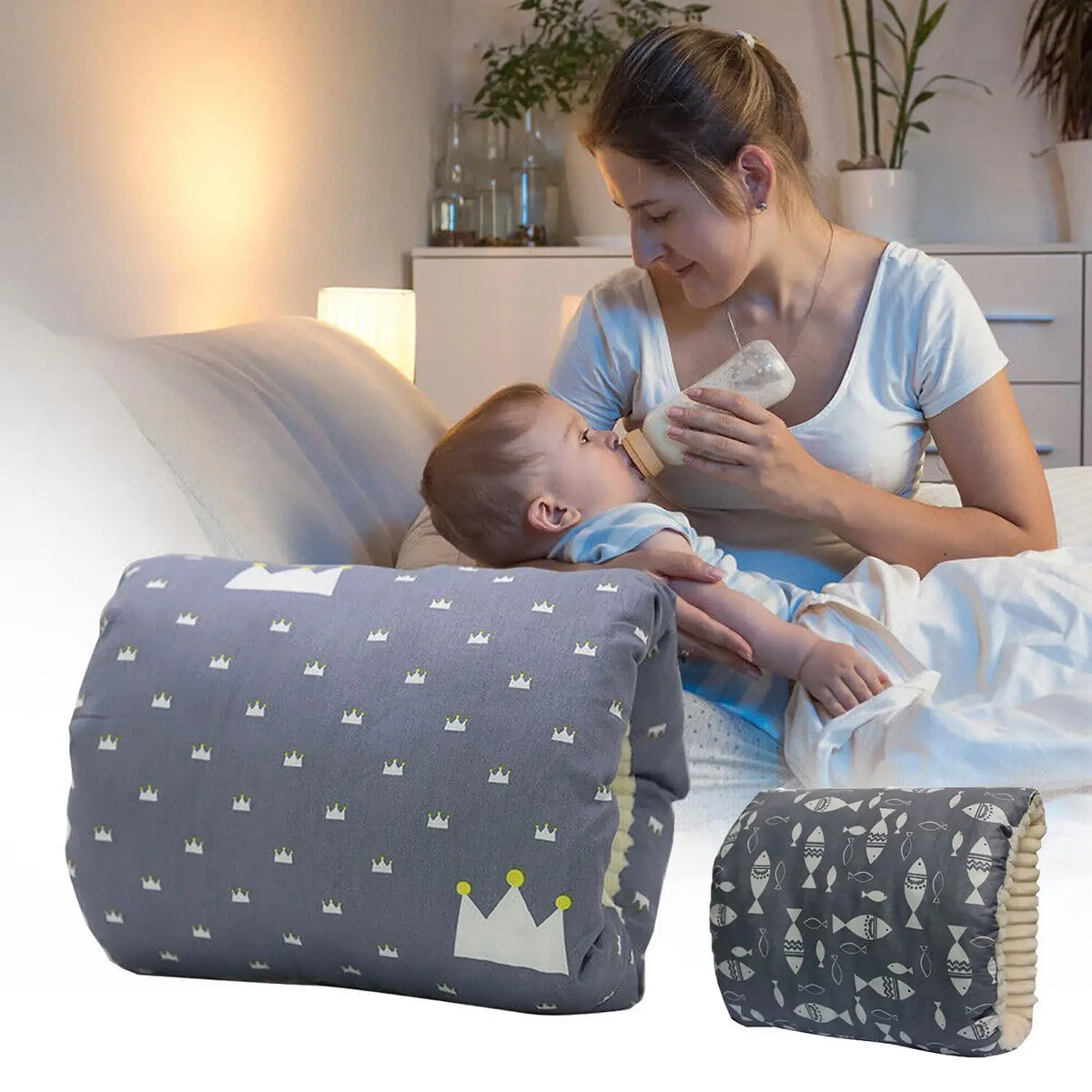Cozie Cradle Baby Pillow, Cozie Cradle Baby Nursing Pillow, Cozy Cradle Pillow-Feeding Pillow Main image