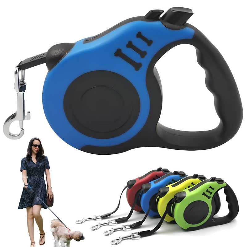500 cm Dog & Cat Strap Leash (Multicolor) Main image
