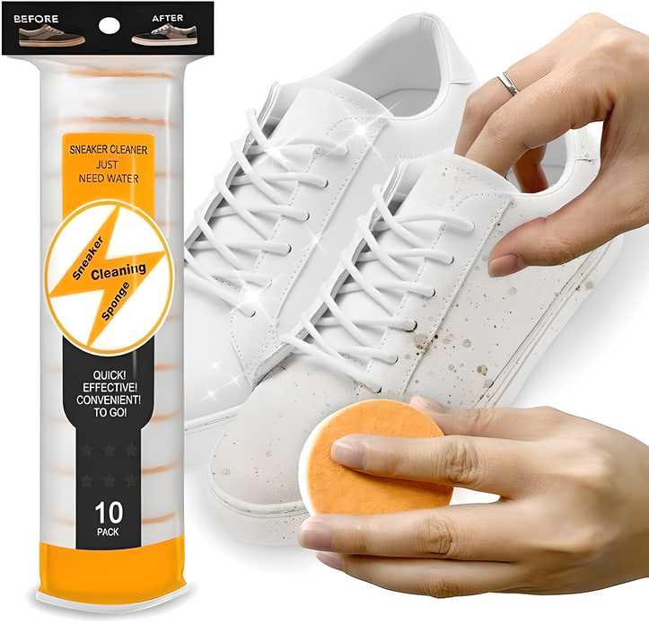 Multipurpose Shoes Cleaner Premium Dual-Sided Sponge Main image