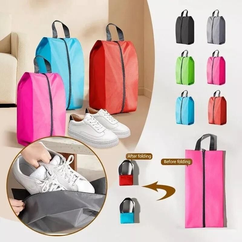 Portable Shoe Storage Bags Assorted Color (Pack of 3) Secondary image