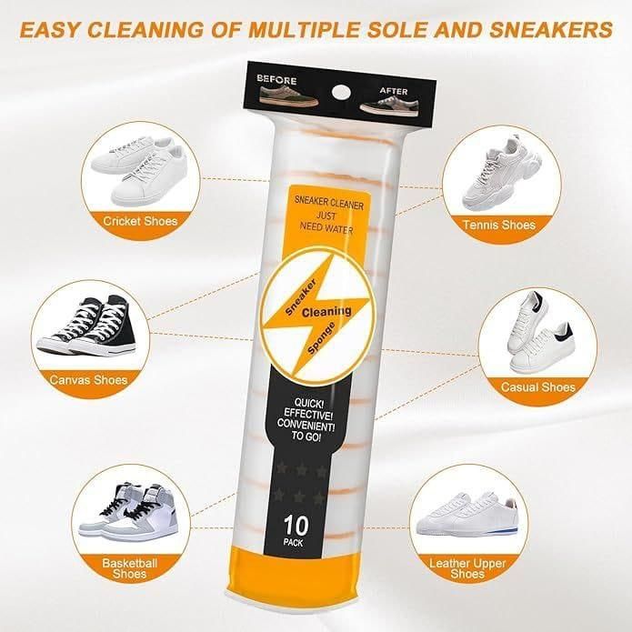 Multipurpose Shoes Cleaner Premium Dual-Sided Sponge Secondary image