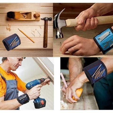 Magnetic Wrist Band for Holding Small Metal Accessories & Tools Secondary image