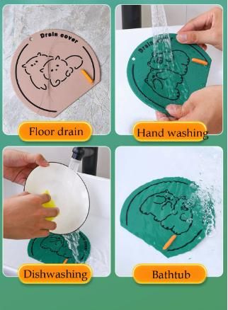 Thick Silicone Floor Drain Deodorant Cover Secondary image