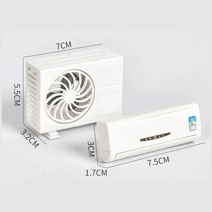 Miniature Ac Design Solar-Powered Car Air Freshener Diffuser Secondary image