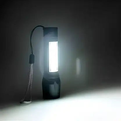Pocket Size Mini Portable Xpe + Cob Led Tactical Flashlight Secondary image