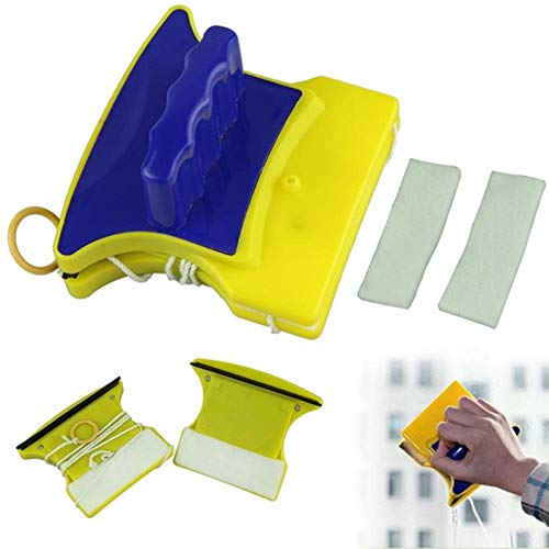 Easy Clean Plastic Magnetic Double Faced Glass Wiper Strong Magnetic Window Cleaner Tool Glass Brush Cleaner Secondary image