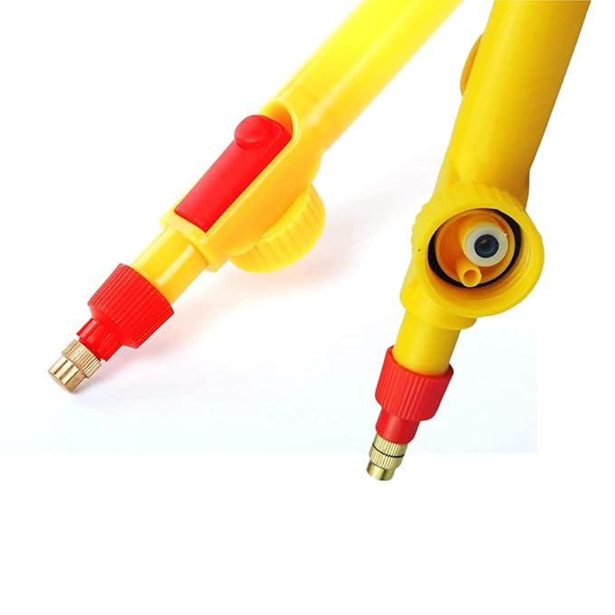 Adjustable High Pressure Garden Pump Bottle Spray Gun for Plants Garden Water Pesticide Car Wash Brass Nozzle Sprayer Pack of 2, Manual Secondary image