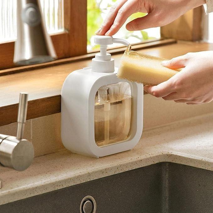 Plastic Empty Bottle Soap Dispenser For Bathroom Kitchen Large Secondary image