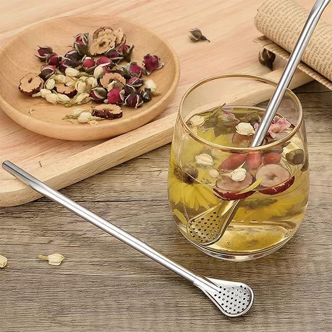 2 in 1 Straw Filter Spoon Secondary image