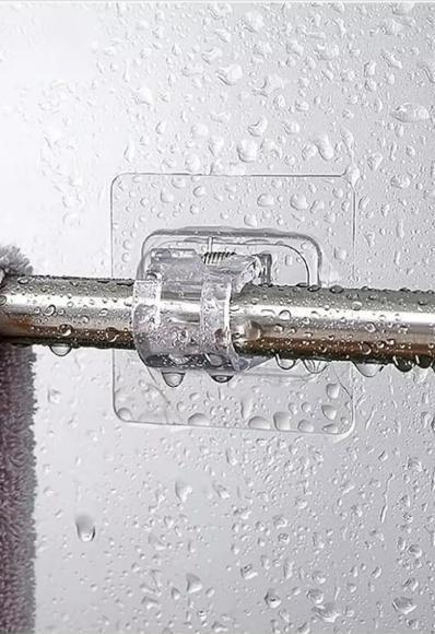 Rods Clips Hook Self Adhesive Pack of 6 Main image