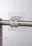 Rods Clips Hook Self Adhesive Pack of 10