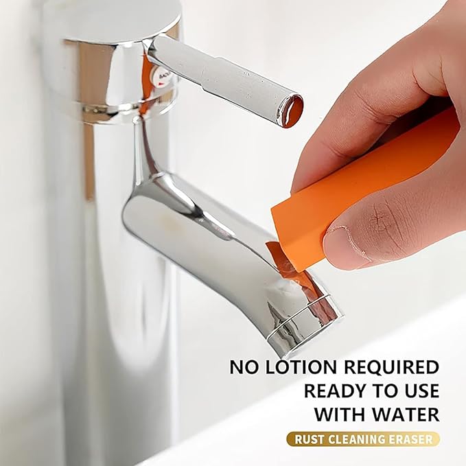 Rust Cleaning Easy Limescale Eraser Artifact, Stainless Steel Stain Eraser Decontamination Cleaner Eraser Rust Remover for Kitchen Home pack of 1 Secondary image