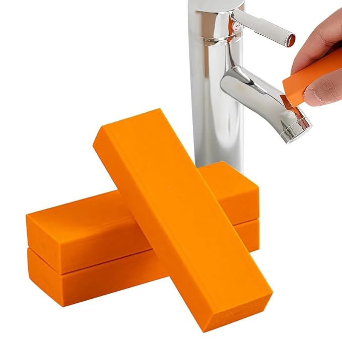 Rust Cleaning Easy Limescale Eraser Artifact, Stainless Steel Stain Eraser Decontamination Cleaner Eraser Rust Remover for Kitchen Home pack of 1 Main image
