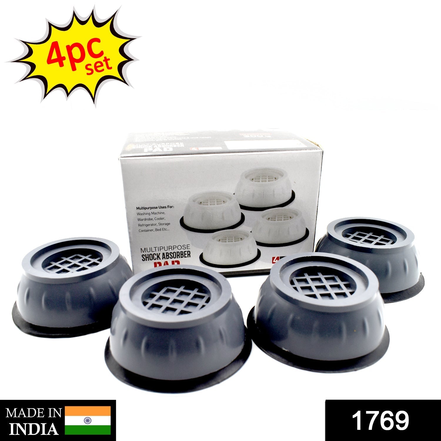 Anti Vibration Pads – Washer & Dryer Stabilizers | GlimmerHome Secondary image