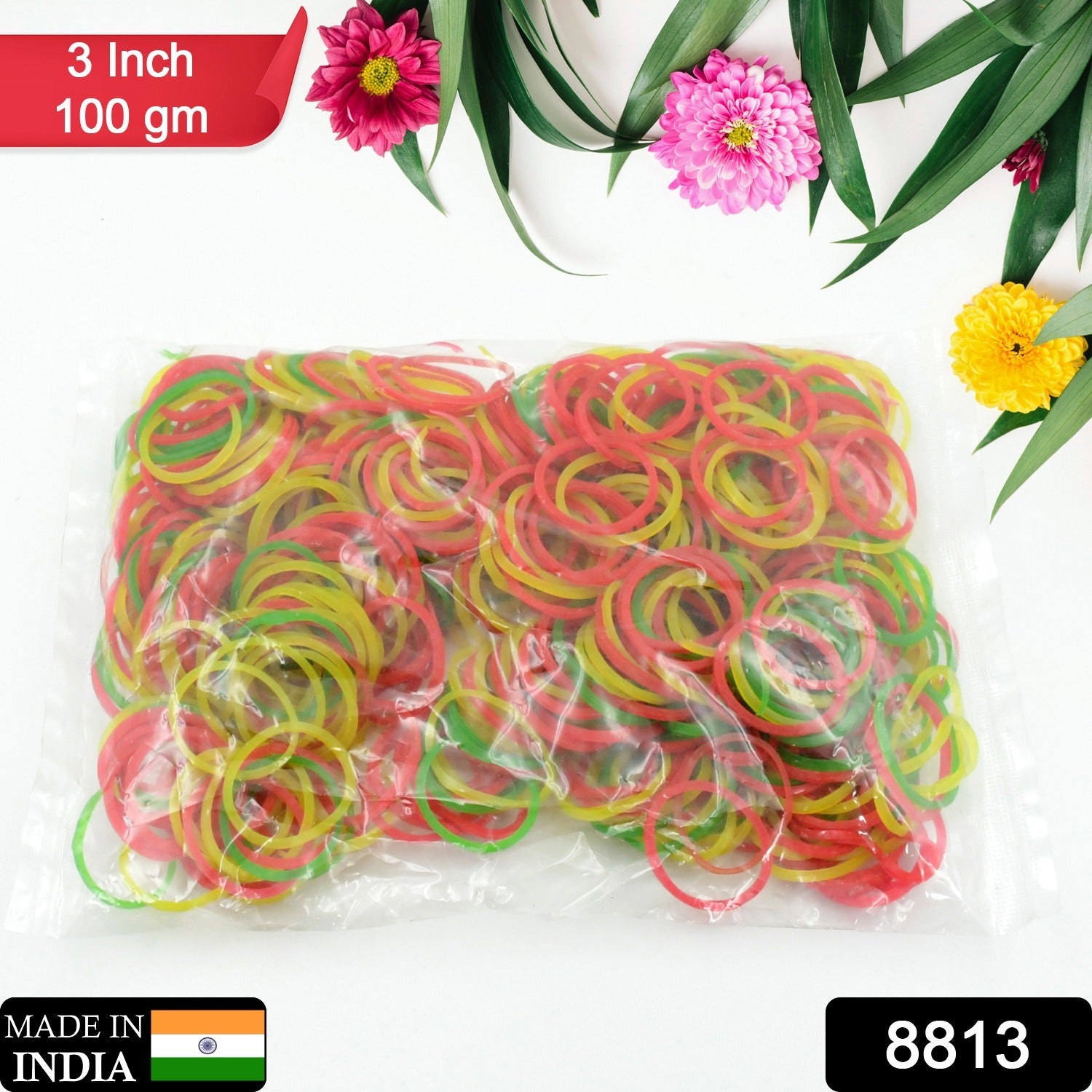 Rubber Bands – Strong, Reusable & Multicolor for Office | VoltDesk Secondary image