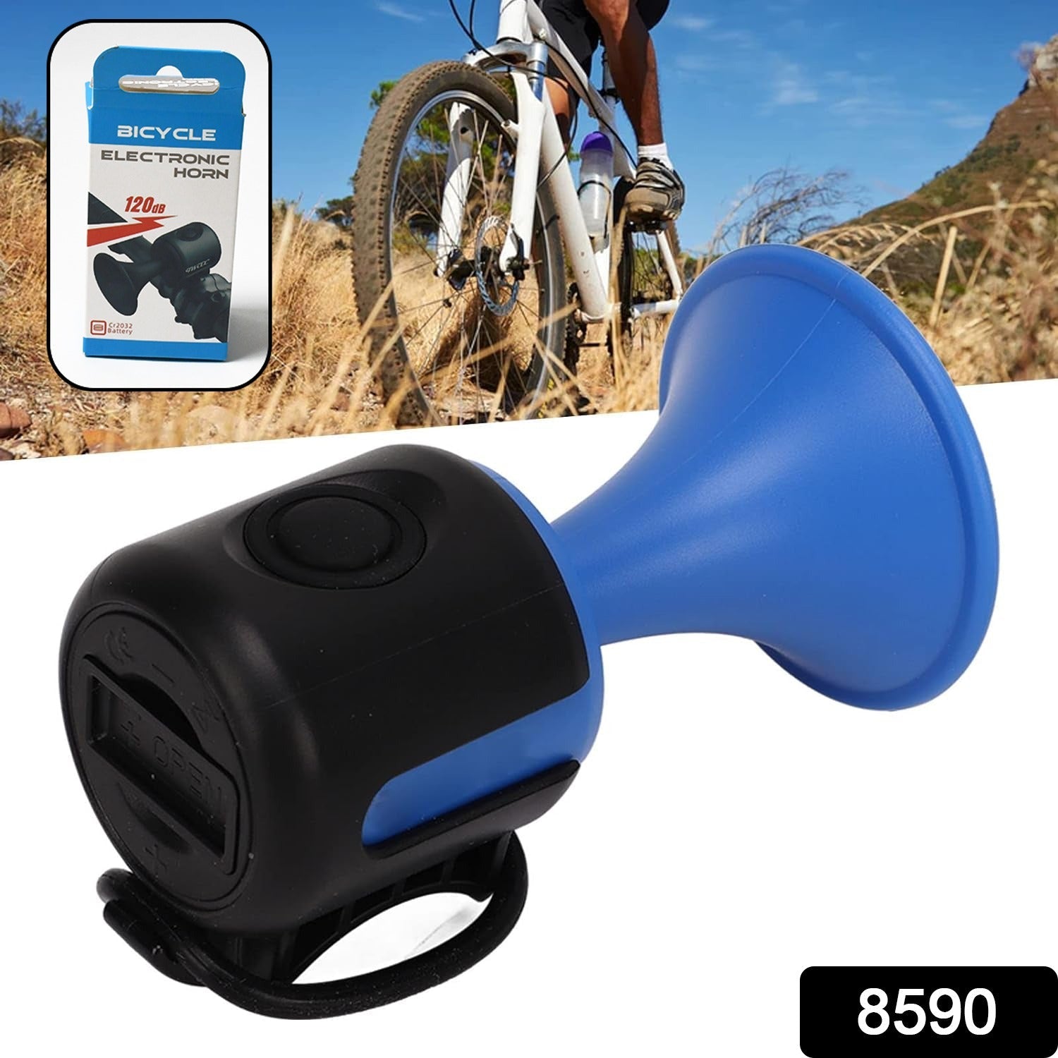 Electric Bicycle Horn – 120dB Waterproof & Long Battery | Safora Secondary image