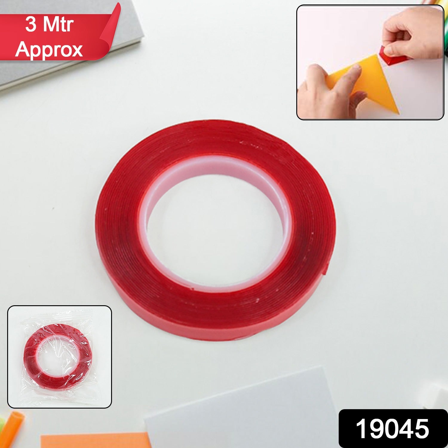 Acrylic Foam Mounting Tape – Heavy Duty Transparent 3 Meters Secondary image