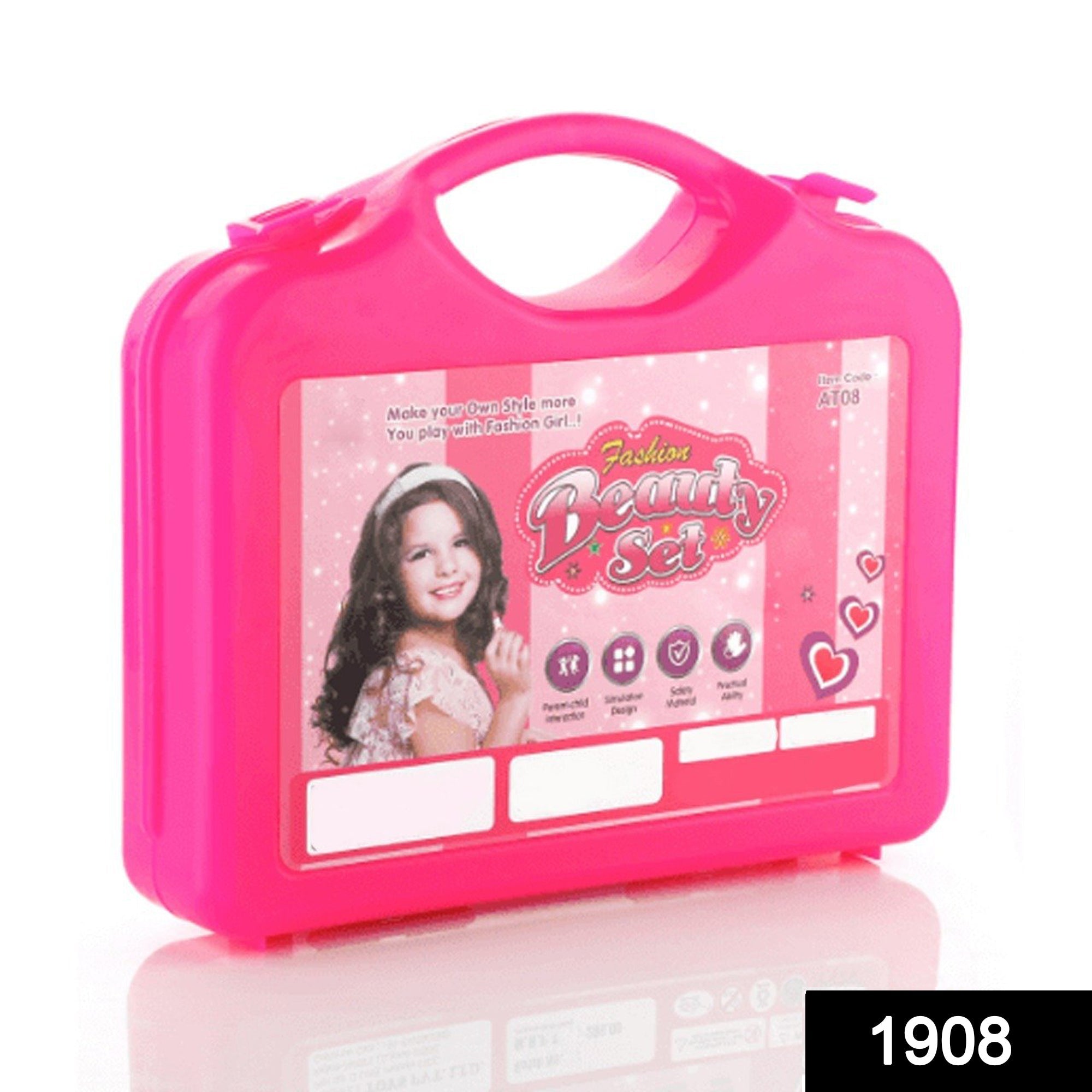 Kids Makeup Set – Foldable Suitcase Pretend Play | Aditi Toys Secondary image