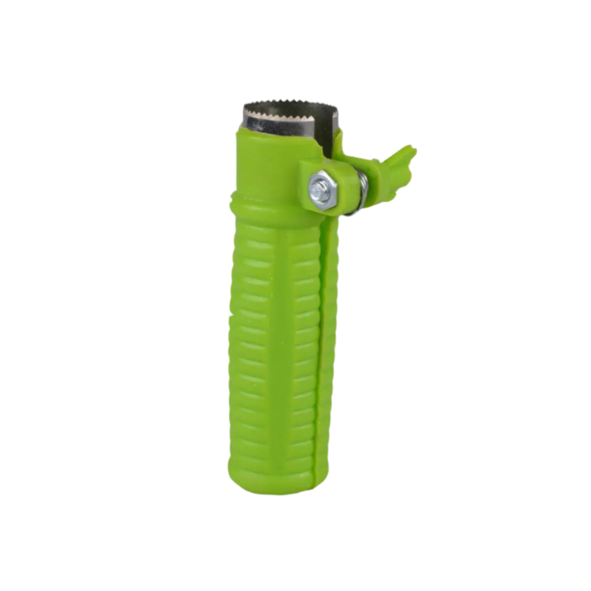 Adjustable plastic corn cutter with sharp stainless steel blades for effortless kernel removal. Main image