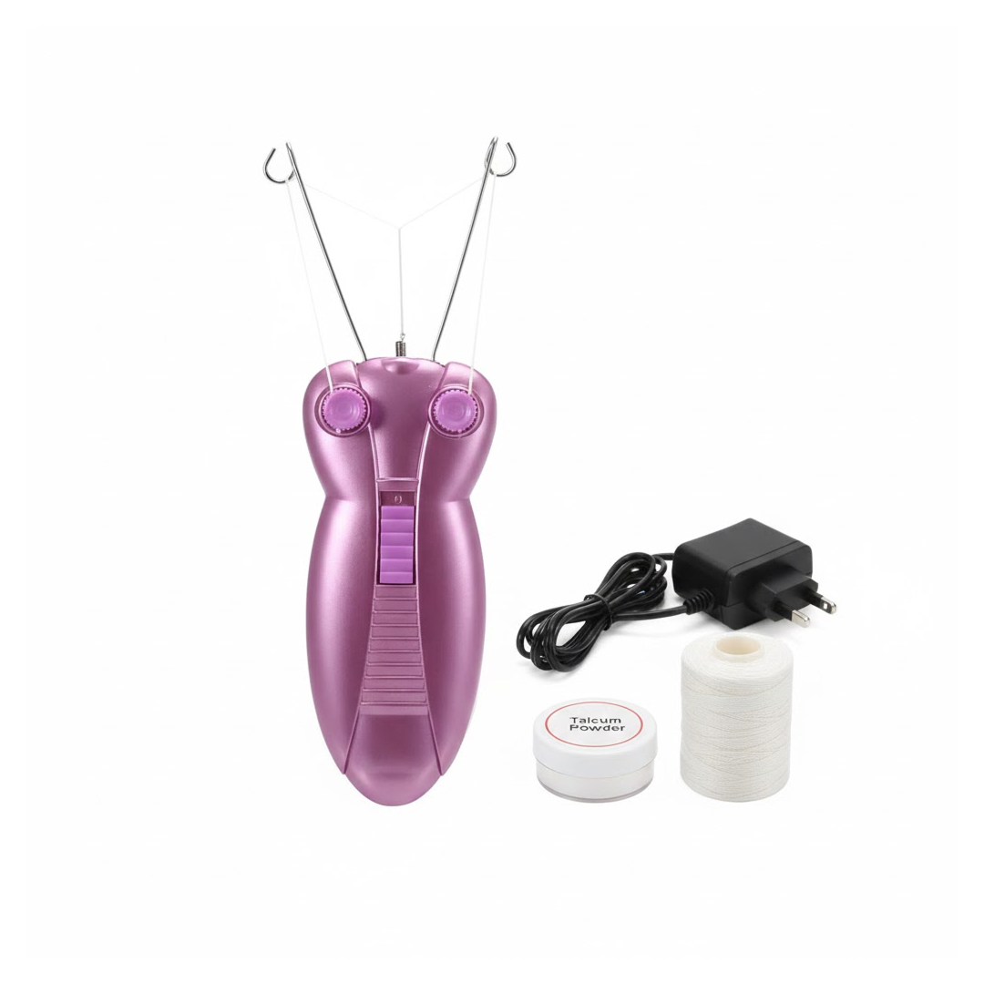 Electric facial hair remover machine for gentle hair removal. Main image