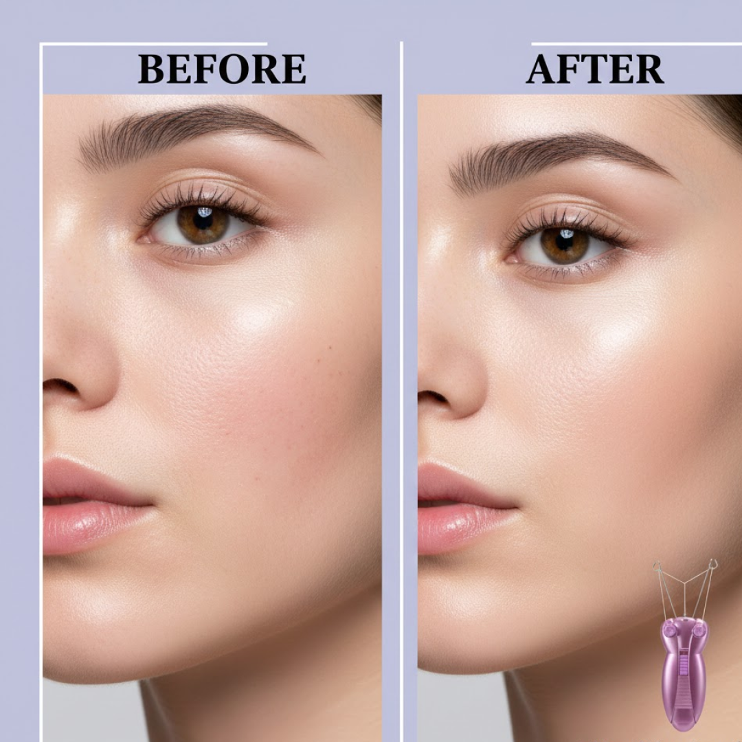 Electric Facial Hair Remover – Gentle & Smooth Skin | Velvet Wellness Secondary image