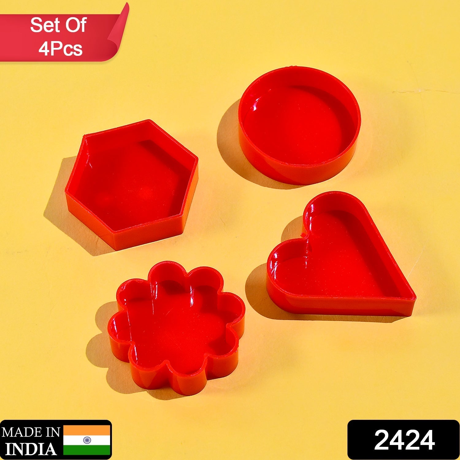 Cookie Cutter Set – 4 Shapes for Baking Fun | Bake & Dwell Secondary image