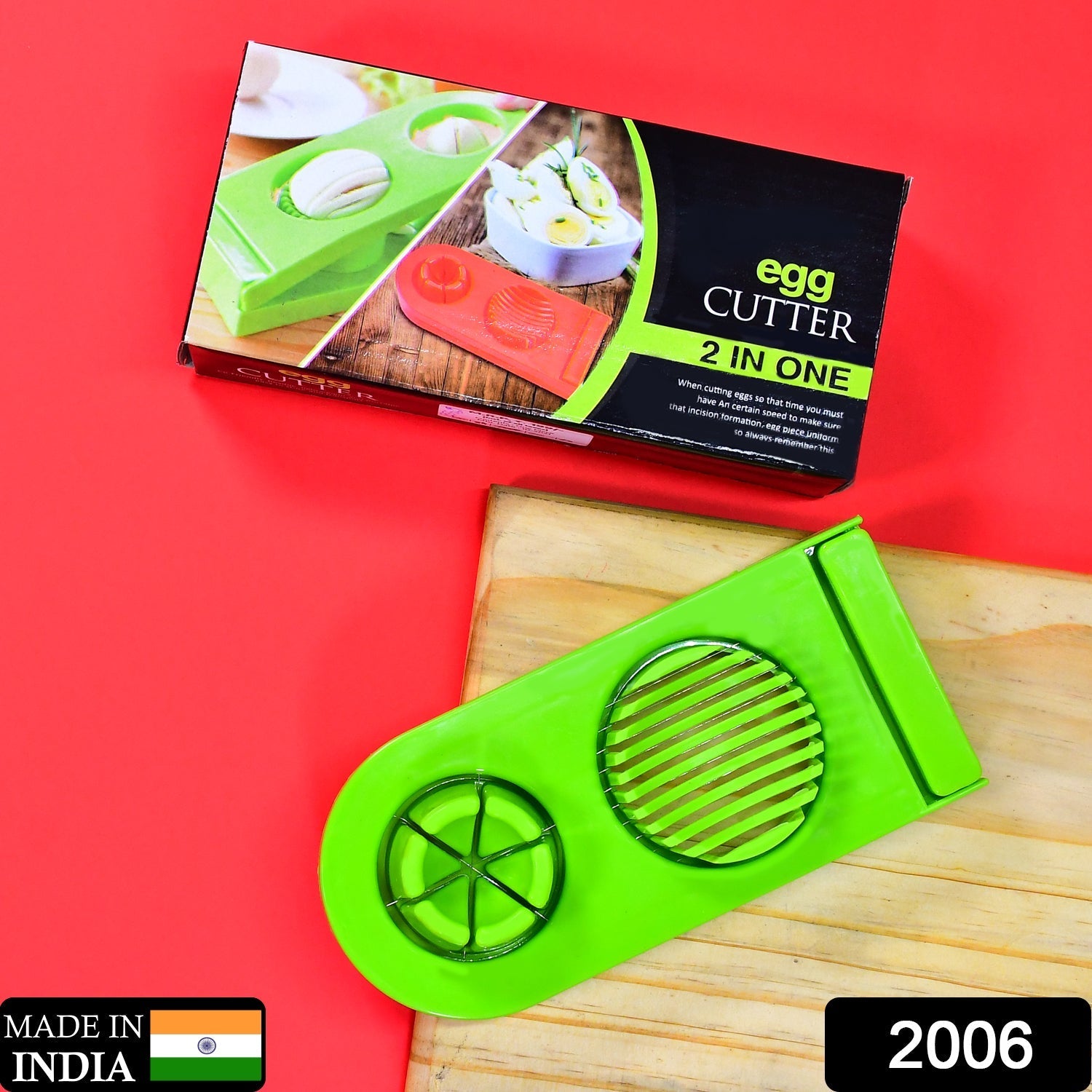 Egg Slicer – 2-in-1 Stainless Steel Cutter | Quickslice Secondary image