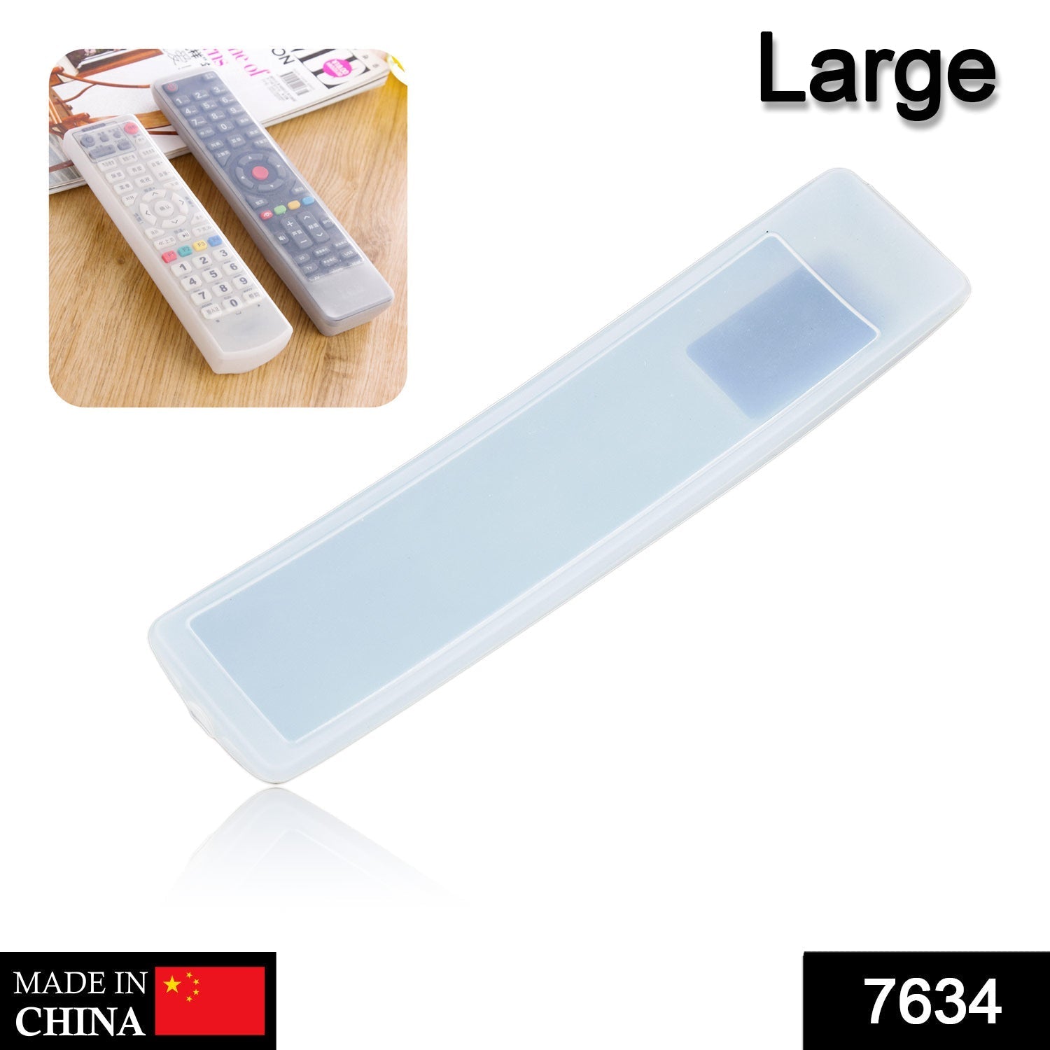 Silicone Remote Cover – Durable, Anti-Slip Grip for Large Remotes | PHOBIA Secondary image