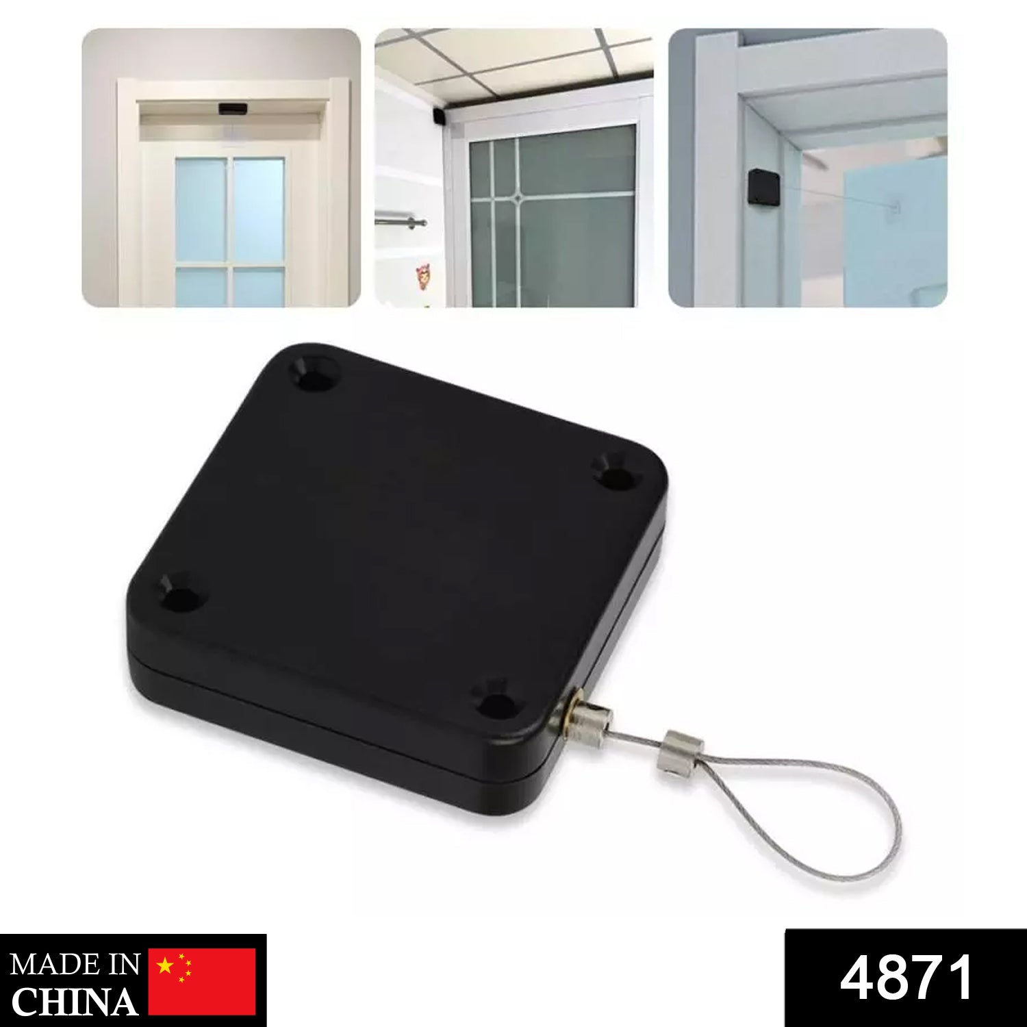 Automatic Sensor Door Closer – Punch-Free & Quiet | GlimmerHome Secondary image