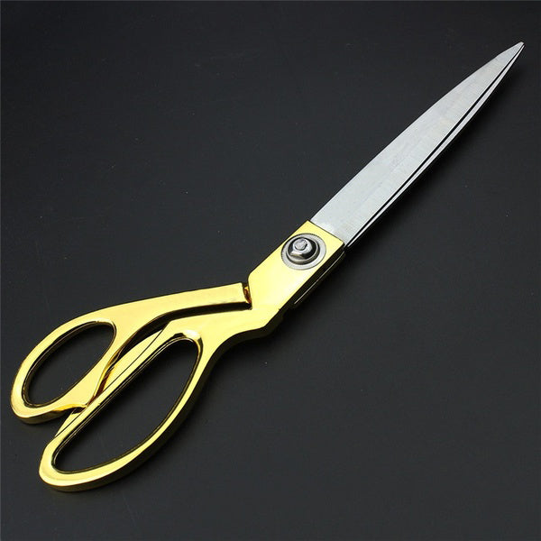 Cloth Cutting Scissors – Gold Plated, Heavy Duty Tailoring Shears | Cisora Secondary image