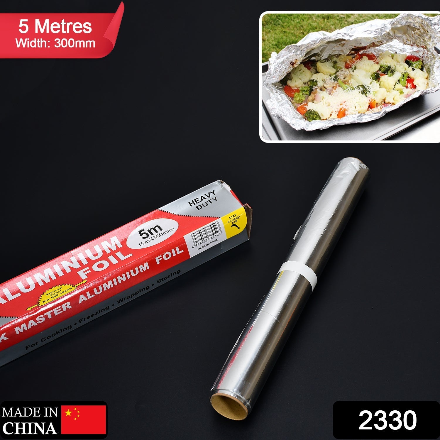 Aluminum Foil Roll – Heavy Duty Non-Stick for Kitchen | Secondary image