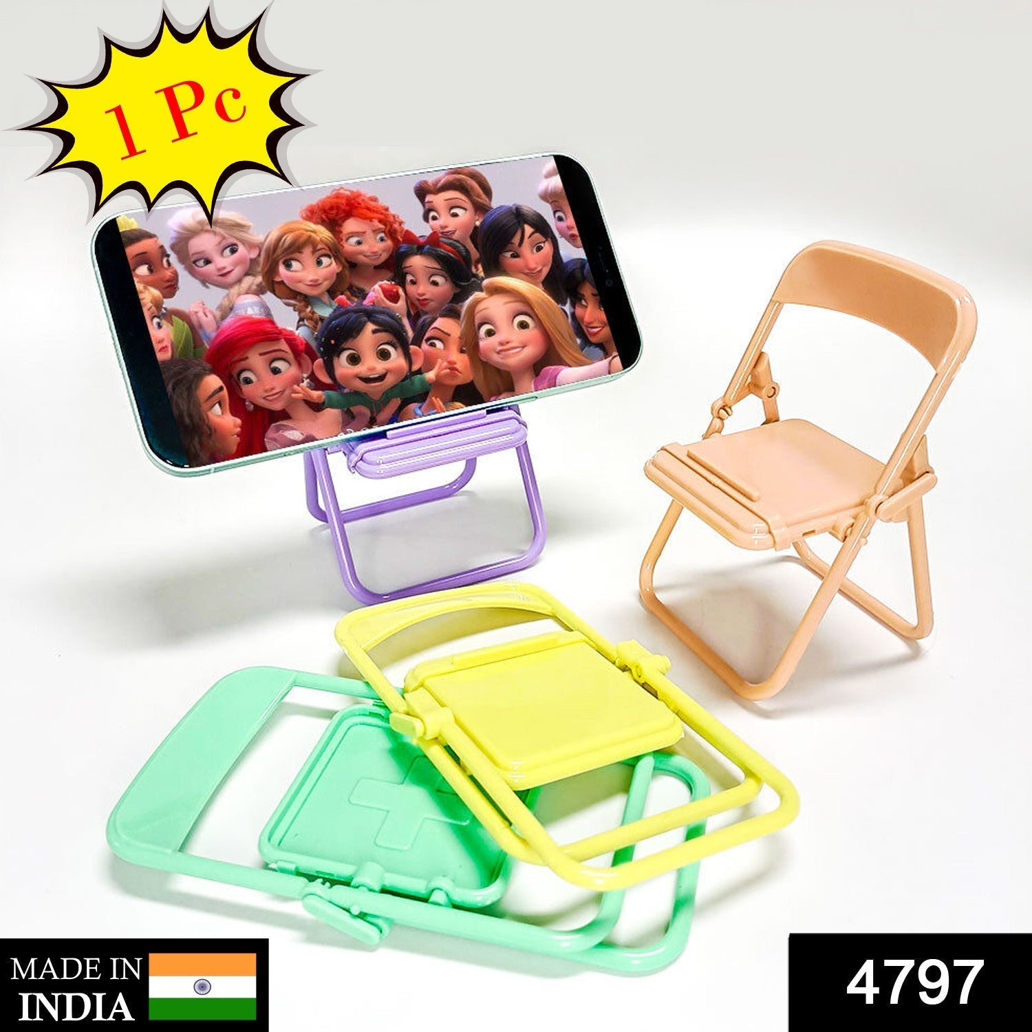 Chair Mobile Stand – Compact & Ergonomic Phone Holder | Mobiléon Secondary image