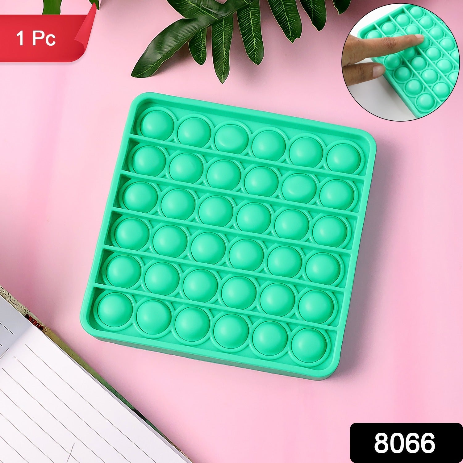 Stress Relief Silicone Pop It Fidget Toy – Durable & Portable Secondary image